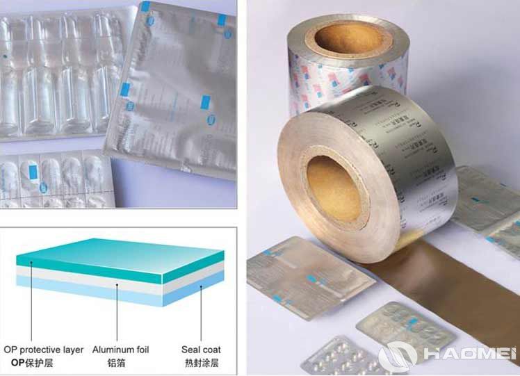 Pharmaceutical aluminum foil