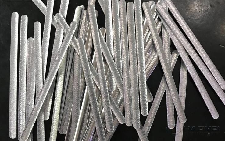 Aluminum strip nose wire for face masks